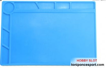 Manta Silicona Slotcars-Works, Resistente a Altas Temperaturas.