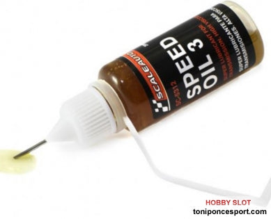 Aceite Speed Oil-3 para Transmisiones. Muy Alta Viscosidad. Bote de 20ml. Incluye aditivos anti fricción y super deslizantes