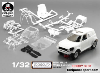 Mini All 4 White Racing Kit - Dakar Chassis -