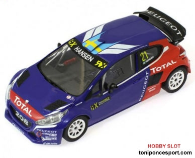 P208 WRX Barcelona 2016 #21 Hansen -R chasis-