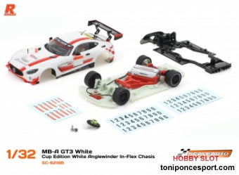 MB-A GT3 Cup Edition White Anglewinder In-Flex Chasis