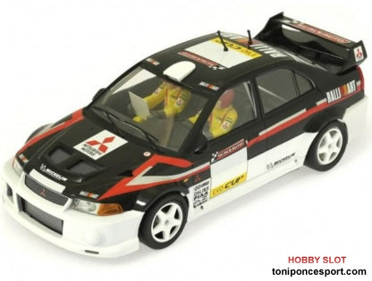 Mitsubishi Evo VI cup version negro R-Version AW