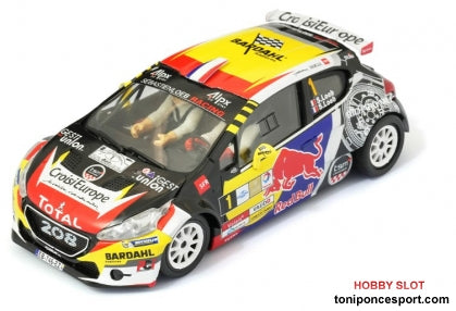 P208 Rally Chablais winner 2017. Seabastian Loeb. Limited edition 400pcs