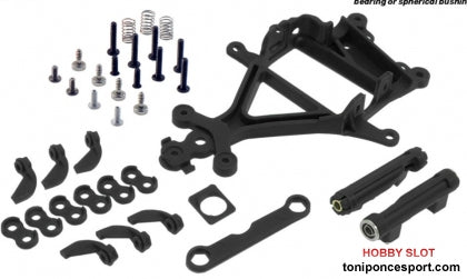 Soporte Motor AW RT4 Offset ajustable LMP/GT para Rodamientos y Cojinetes Esféricos. DURO