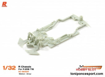 Chasis R para P208 T16 Gris - Medium