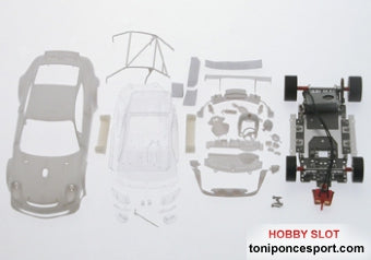 Porsche 911 GT3 RSR en kit blanco