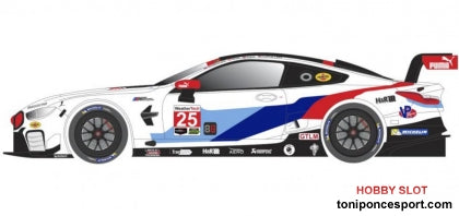 Ganador del M8 GTLM 24h Daytona 2018 #25 en Kit Blanca con Calca
