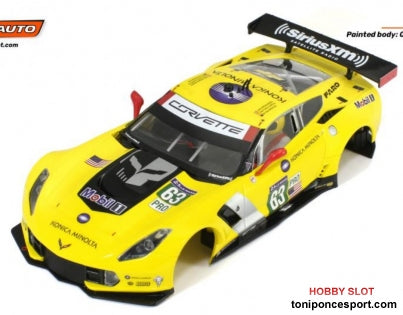 Carrocería 1/24 C7R GT3 24h LeMans 2015 #63