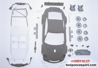 Carroceria Porsche 911 GT3 RSR (997 model) 1/24 Kit