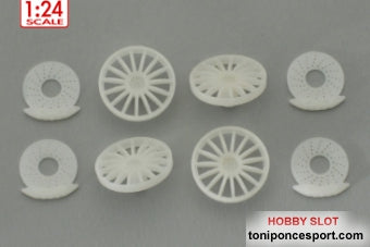 Tapacubos BBS GT 15 brazos 21mm + Discos de Freno