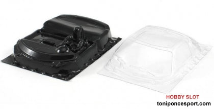 Interior aligerado Mercedes SLS 1/24.