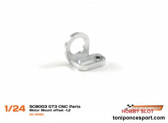 Tope Soporte Motor S-Can 13D Aluminio CNC Offset -1,2mm Rev.7