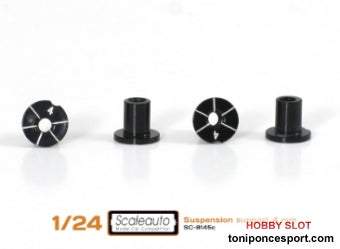 Casquillos sujección H 4mm Aluminio Non concentric.