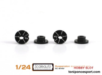 Casquillos sujección H 1.5mm Aluminio Non concentric.