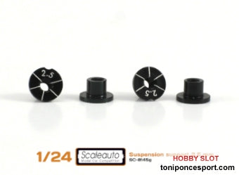 Casquillos sujección H 2.5mm Aluminio Non concentric.