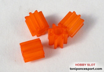 Piñon 8d. M50 para eje 2mm. Nylon