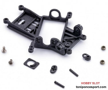 Soporte motor Anglewinder Offset 0.5mm EVO-6 Carbon Fiber