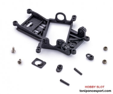 Soporte motor Anglewinder Offset 0.0mm EVO-6 Fibra de Carbono