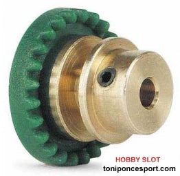 Corona 24d. motor linea Bronce eje 2.38 (3/32)