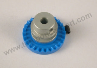 Corona 26d. motor linea STEP 2 Aluminio para eje 2.38 (3/32)