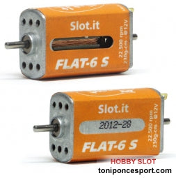Motor FLAT6-S de 22500rpm Caja larga
