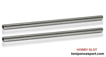 Eje 3/32" x 54mm. PRO Calibrado hueco (x2)