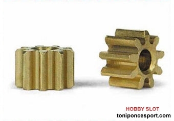 Piñon 9 Dientes 5,5mm. Motor Linea.