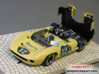 Lola 70 spyder Mosport 1967 - Amarillo Nº12 Limited Edition