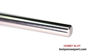 Eje Acero Calibrado 2,38x65 mm (3/32)