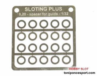 Separador 0,20 mm. para guia 1/32