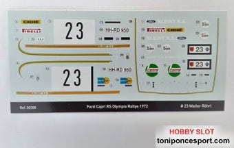 CALCAS FORD CAPRI RS RÖHRL