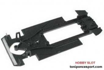 Set Chasis Dallara, Chasis con 2 Tornillos + Iman
