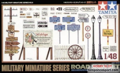 Accesorios Road sign set