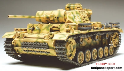 Tanque Panzer III Ausf.L 1/48.