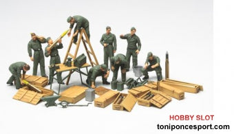 Figuras Tank Crew Field Maintenance
