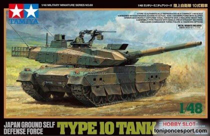 Tanque Japan Ground Self Defense Force Type 10 Tank 1/48.