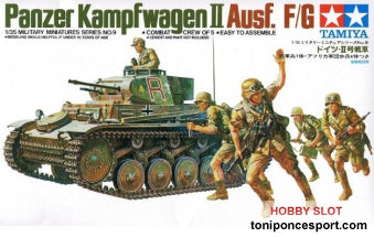 Tanque Panzer Kampfwagen II Ausf. F/G 1/35.
