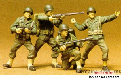 Figuras Infantería de EE. UU. 1/35.