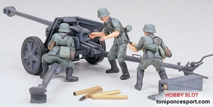 Cañón antitanque alemán de 75 mm. 1/35.