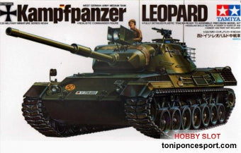 Tanque Kampfpanzer Leopard 1/35.