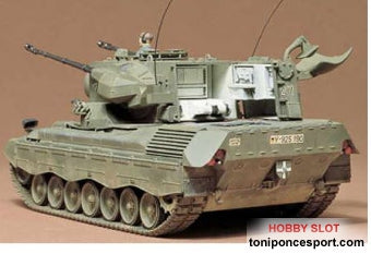 Tanque West German Anti Aircraft Tank Flakpanzer Gepard