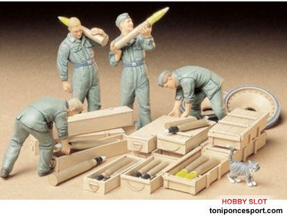 Figuras Cargadores de munición 1/35.