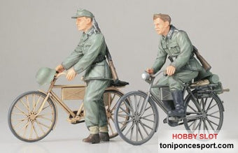 Figuras German Soldiers with Bicycles 1/35.