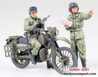 Moto JGSDF Motorcycle Recon. Set 1/35