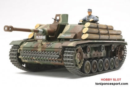 Tanque Sturmgeschütz III G Finlandia 1/35.