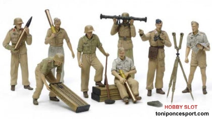 Figuras Artilleros de la Luftwaffe Afrika Kp