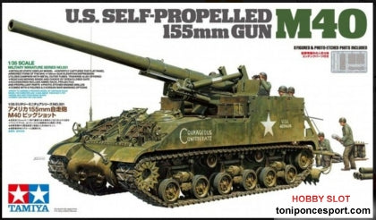 Tanque Cañón autopropulsado US M155 de 40 mm 1/35