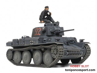 Tanque ligero alemán Panzerkampfwagen 38 (t) Ausf.E / F