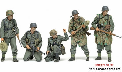 Figuras La infantería alemana pone fin a la 2ª Guerra
