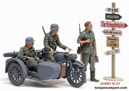 Moto KS600 & Sidecar - 1/35